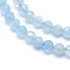 Natural Aquamarine Beads Strands G-E411-19B-2mm-3