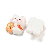 Christmas Rabbit Theme Opaque Resin Decoden Cabochons CRES-B022-04A-2