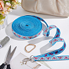 25 Yards Vintage Jacquard Nylon Ribbon OCOR-ME0001-87-4