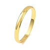 Brass Plain Bangles BJEW-C140-32G-2