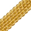 Transparent Glass Beads Strands GLAA-N071-01A-A08-1