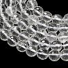 Natural Quartz Crystal Beads Strands G-C280-B14-8mm-4