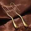 304 Stainless Steel Dangle Earrings EJEW-U048-01G-3