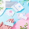 60Pcs 6 Styles Paper Foldable Header Cards CDIS-TA0001-52-7