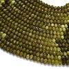 Gradient Color Natural Yellow Green Opal Beads Strands GG-CBA9722-B01-01-4