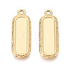 304 Stainless Steel Pendant Cabochon Settings STAS-N108-61G-1