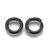 304 Stainless Steel Spring Gate Rings STAS-D070-01B-1-1