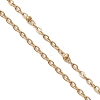 304 Stainless Steel Cable Chain Satellite Chain Slider Necklace Making AJEW-JB01511-01-3