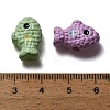 Opaque Enamel Acrylic Beads AC-CBAD9B6-02-3