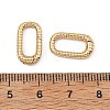 SHEGRACE Brass Spring Gate Rings XGRQ58095-756G-3