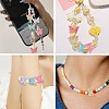 50Pcs 2 Styles UV Plating Acrylic Beads MACR-CJ0002-16-7
