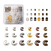 Brass Crimp Beads Covers KK-TA0007-81-1