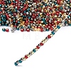 4 Colors 8/0 Christmas TOHO Round Seed Beads SEED-X0058-24-3