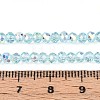 Transparent Glass Beads Strands EGLA-N016-3mm-01-4