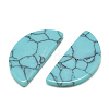 Synthetic Turquoise Cabochons TURQ-S290-14C-03-2