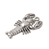 Ocean Theme 304 Stainless Steel Pendants STAS-K255-21G-P-2