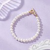 Natural Cultured Freshwater Pearl Beaded Bracelets for Women BJEW-JB13319-01-1