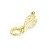 Real 18K Gold Plated Rack Plating Brass Enamel Charms KK-M293-25G-03-2