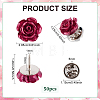 50Pcs Brass Brooches JEWB-PH01302-2