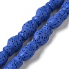 Natural Lava Rock Beads Strands G-U007-01E-1