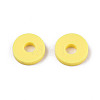 Handmade Polymer Clay Beads X-CLAY-Q251-6.0mm-109-3