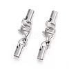 304 Stainless Steel Lobster Claw Clasps STAS-P146-A13-3.5mm-2