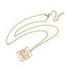 304 Stainless Steel Necklace LS-NJEW-D330-01G-05-2