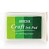 Plastic Craft Finger Ink Pad Stamps AJEW-H155-20C-1