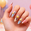 Stainless Steel DIY Nail Art Templates MRMJ-WH0092-274-4