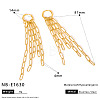 304 Stainless Steel Hoop Earrings WG7CB8C-01-1