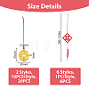 Spring Festival Decorations Sets HJEW-FH0001-51-3