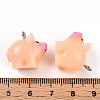 Resin with Iron Pendants RESI-T057-19-3