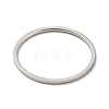 304 Stainless Steel Simple Plain Band Finger Ring for Women Men RJEW-F152-05P-A-2