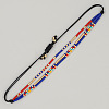 Bohemian Glass Seed Bead Double Layers Bracelets LS-TJ8645-2-1