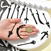 30Pcs 15 Styles Alloy Big Pendants FIND-SC0018-11-4