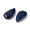 Natural Lapis Lazuli Faceted Pendants G-D082-01D-2