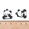 Panda Theme Alloy Enamel Pendants ENAM-F150-01-3