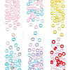  300Pcs 6 Colors Acrylic Beads OACR-NB0001-40-1