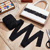 Cotton Tassel Lace Ribbon OCOR-WH0105-197B-4