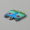 Alloy Enamel Pendants ENAM-CJC0006-52E-3