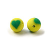 Handmade Polymer Clay Beads CLAY-I011-01B-10-2