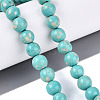 Synthetic Turquoise Beads Strands G-N364-08C-01-1