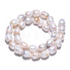 Natural Cultured Freshwater Pearl Beads Strands PEAR-N012-10E-4