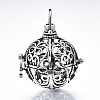Rack Plating Brass Cage Pendants LS-KK-Q402-01AS-1