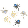 18Pcs 3 Colors Halloween Rack Plating Alloy Pendants FIND-TA0002-05-12