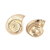 Conch Alloy Stud Earrings for Women EJEW-A112-07KCG-3