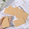 CRASPIRE 100Pcs Kraft Paper Envelopes AJEW-CP0007-43B-3