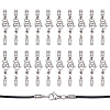 Unicraftale 20 Sets 304 Stainless Steel Lobster Claw Clasps STAS-UN0044-83-1