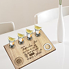 Wood Shot Glasses Tray AJEW-WH0422-004-4