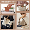 2Pcs 2 Colors Rectangle PU Leather Eyeglass Case AJEW-CN0006-95A-5